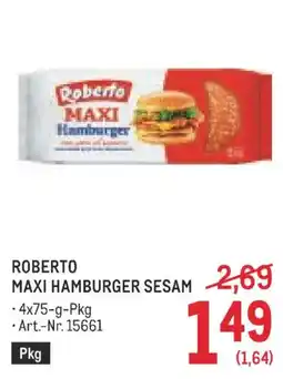 Metro Maxi hamburger sesam Angebot