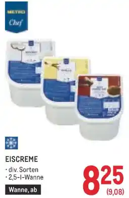 Metro Eiscreme Angebot