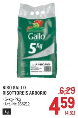 Metro Riso gallo risottoreis arborio Angebot