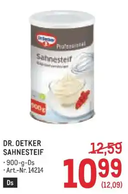 Metro Dr. oetker sahnesteif Angebot