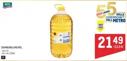 Metro Sonnenblumenöl Angebot