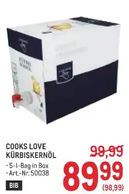 Metro Cooks love kürbiskernöl Angebot