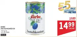Metro Darbo zwetschkenröster Angebot