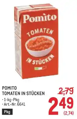 Metro Pomito tomaten in stücken Angebot