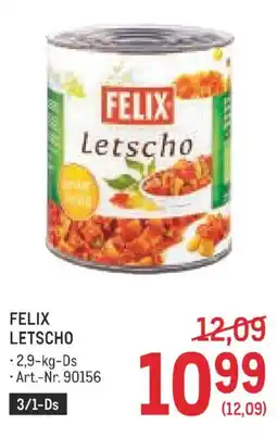 Metro Felix letscho Angebot