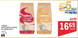 Metro Lavazza caffè crema classico od crema dolce Angebot