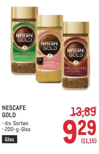 Metro Nescafe gold Angebot
