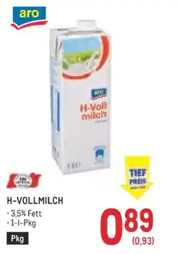 Metro H vollmilch Angebot