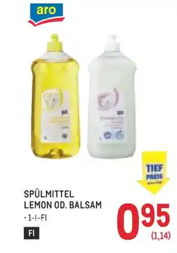 Metro Spülmittel lemon od balsam Angebot