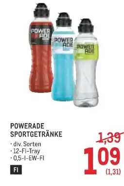 Metro Powerade sportgetränke Angebot