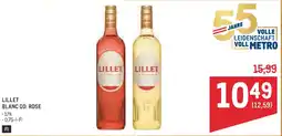 Metro Lillet blanc od. rose Angebot