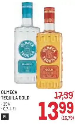 Metro Olmeca tequila gold Angebot