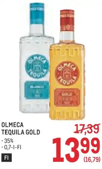 Metro Olmeca tequila gold Angebot