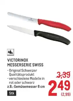 Metro Victorinox messerserie swiss Angebot