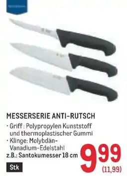 Metro Messerserie anti rutsch Angebot