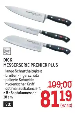 Metro Dick messerserie premier plus Angebot