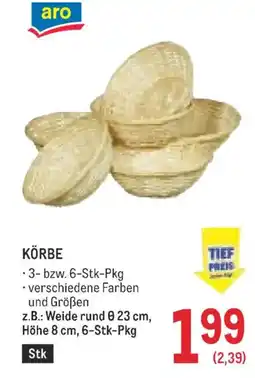Metro Körbe Angebot