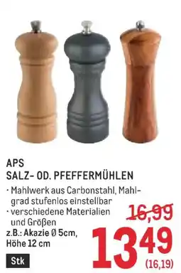 Metro Aps salz od pfeffermühlen Angebot