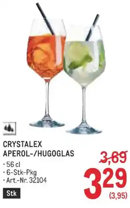 Metro Crystalex aperol hugoglas Angebot