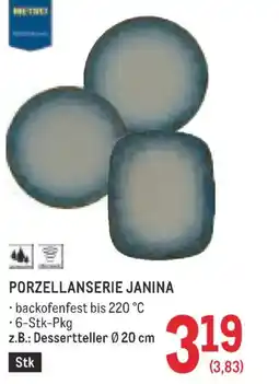 Metro Porzellanserie janina Angebot