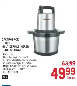 Metro Gastroback design multizerkleinerer professional Angebot