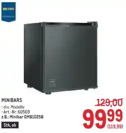 Metro Minibars Angebot
