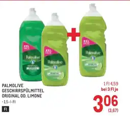 Metro Palmolive geschirrspülmittel original od. limone Angebot