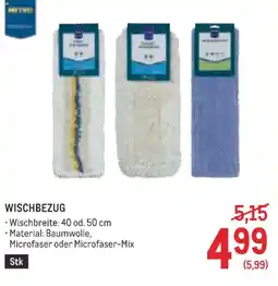 Metro Wischbezug Angebot