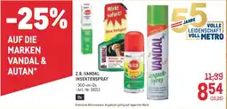 Metro Vandal insektenspray Angebot