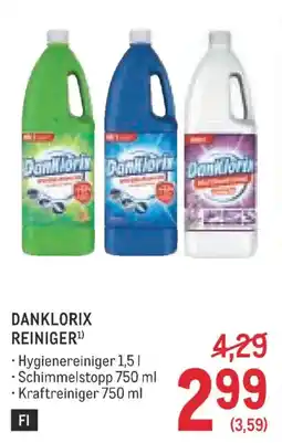 Metro Danklorix reiniger Angebot