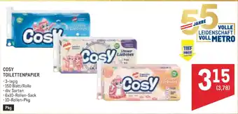 Metro Cosy toilettenpapier Angebot