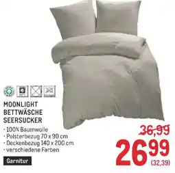 Metro Moonlight bettwäsche seersucker Angebot