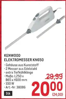 Metro Kenwood elektromesser kn650 Angebot