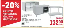 Metro Arbeitstisch gwts4127 Angebot