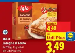 Lidl Iglo lasagne al forno Angebot