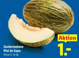 Lidl Zuckermelone piel de sapo Angebot