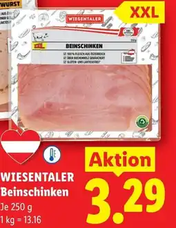 Lidl Wiesentaler beinschinken Angebot