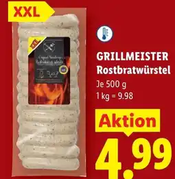 Lidl Grillmeister rostbratwurstel Angebot