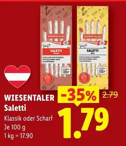Lidl Wiesentaler saletti Angebot