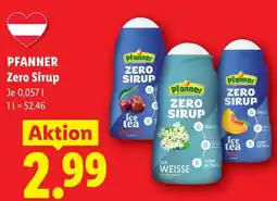 Lidl Pfanner zero Angebot