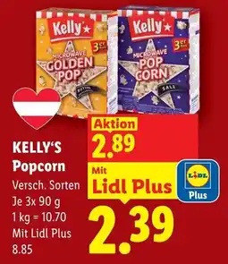 Lidl Kelly's popcorn Angebot