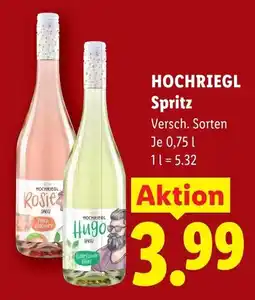 Lidl Hochriegl spritz Angebot
