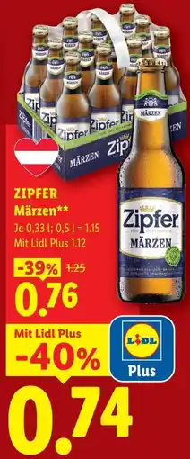 Lidl Zipfer märzen Angebot