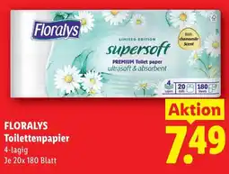 Lidl Floralys toilettenpapier Angebot