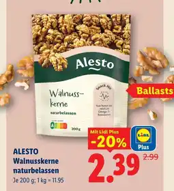 Lidl Alesto walnusskerne naturbelassen Angebot
