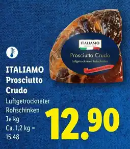 Lidl Italiamo prosciutto crudo Angebot