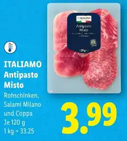 Lidl Italiamo antipasto misto Angebot