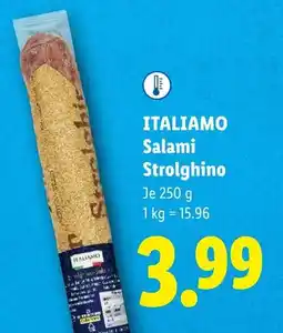 Lidl Italiamo salami strolghino Angebot