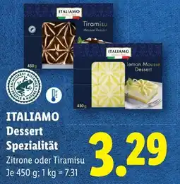 Lidl Italiamo dessert spezialität Angebot