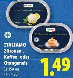 Lidl Italiamo zitronen kaffee oder orangeneis Angebot